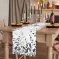 thumbnail image 2 of Table Runners 72 Inches Long Dress Scarves, Grey Eucalyptus Farmhouse Kitchen/Dining Table Runner, Coffee Tablerunners, Watercolor Spring Weeping Botanical 16x72 Inch, 2 of 9
