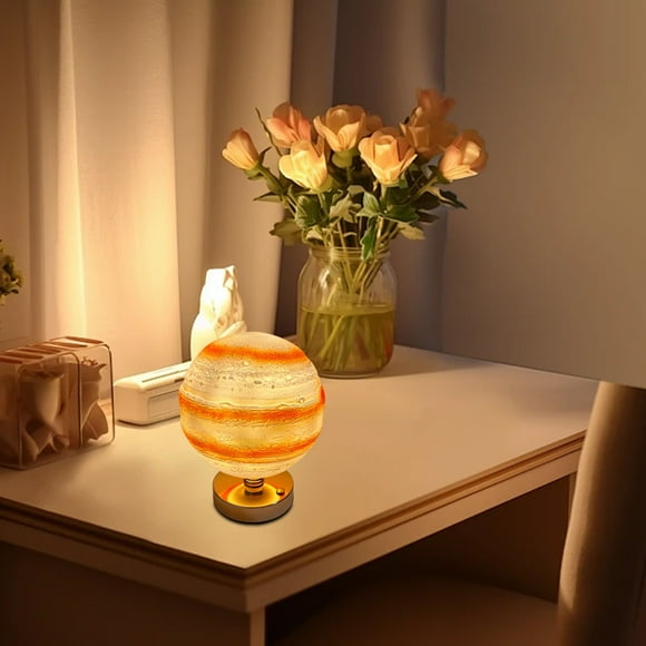 Hohaski Originality Metal Table Lamp with Wireless Charging and Feel Function Bar Atmospheres Light and Bedside Ornament Iron Crafts Night Light