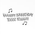 thumbnail image 3 of Recycled Paper Greetings Funny Birthday Card Featuring White Cat (Meow-tastic Celebration), 3 of 3