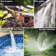 thumbnail image 5 of Automatic Garden Watering Timer Rain Sensor Sprinkler Timer Irrigation System Controller 6 Independent Programs, 5 of 5