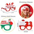 thumbnail image 4 of Decoración De Gafas De Navidad De Tela De Fieltro Un Regalo Perfecto Para Amigos, 4 of 5