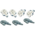 thumbnail image 1 of 3D Animaux Crocodile Bonbons Chocolat Moule Alligator Silicone Moule Fondant Gâteau Décor Moule, 4Pcs/set (Alligator), 1 of 2
