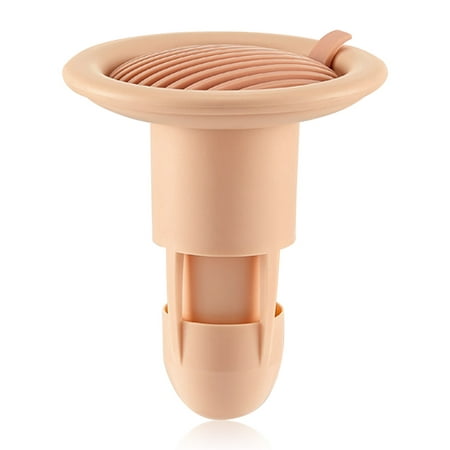 

Linyer Bathroom Floor Drain Bathing Drainage Insert Filter Strainer Backflow Prevention Hair Catcher Insect Proof Home Supplies Pink