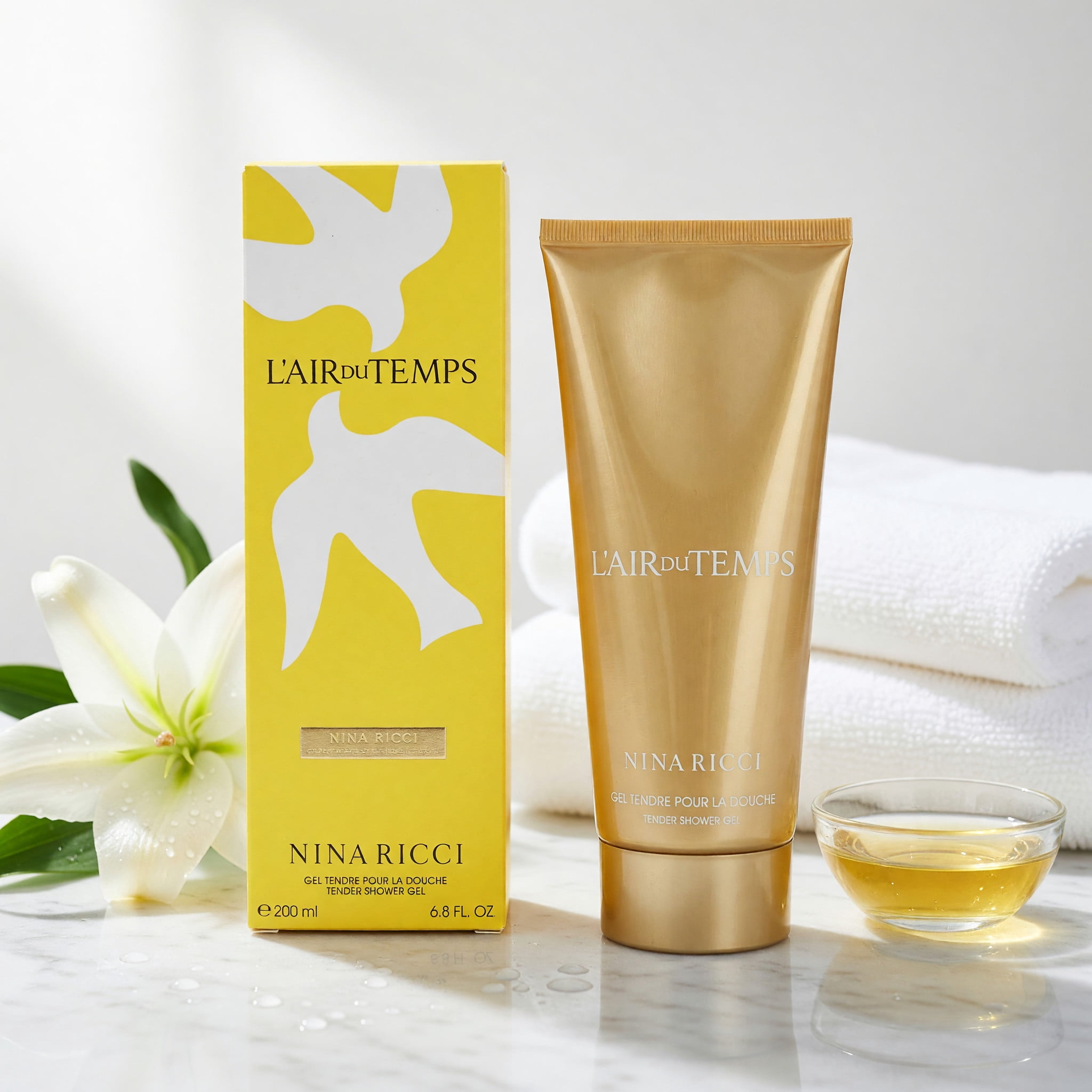 L'air du Temps by Nina Ricci for Women 6.6 oz Gentle Shower Gel