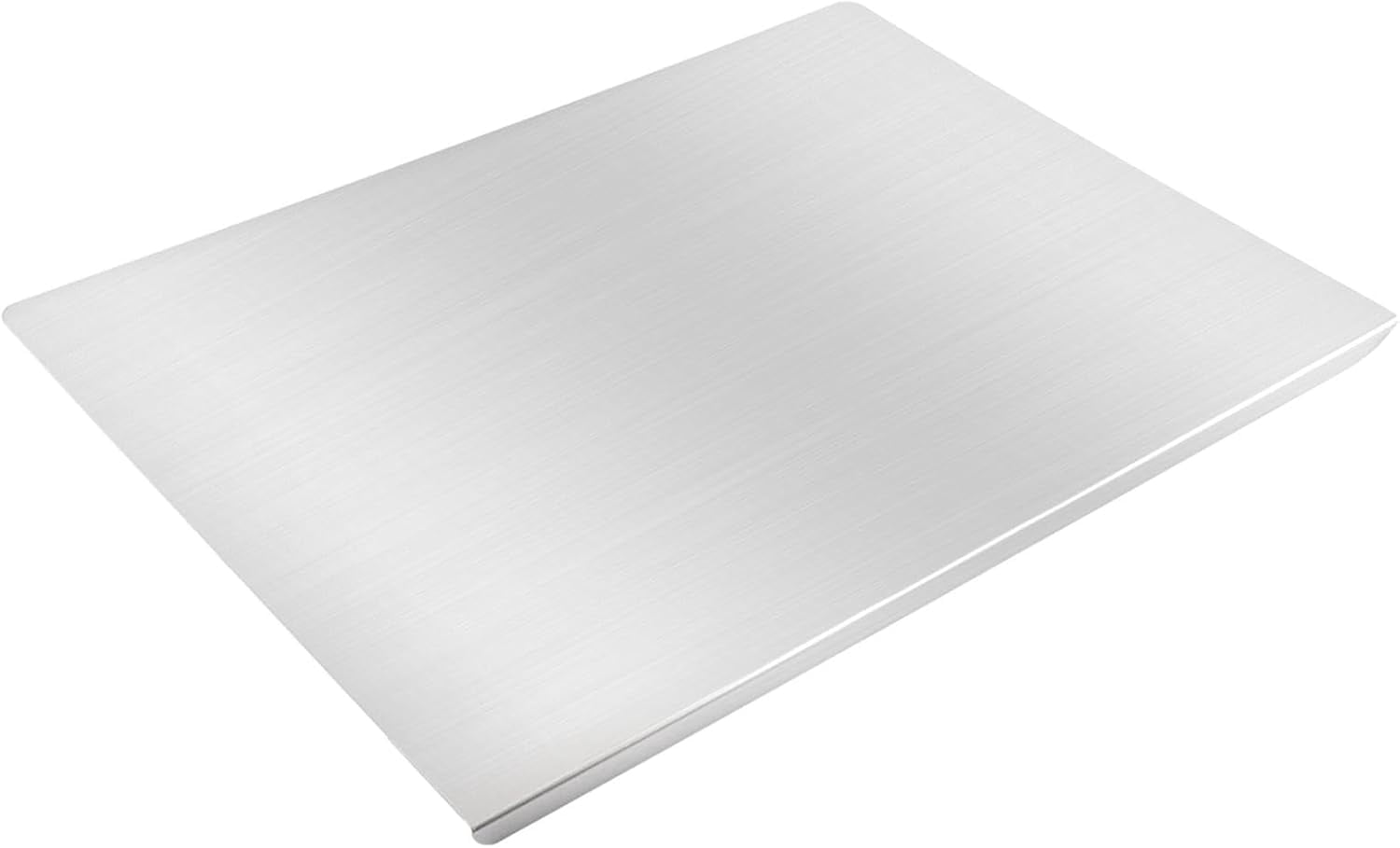 Stainless Steel Cutting Boards for Kitchen, Large Metal Cuttin-g Board with Counter Lip Cutting Board Over Sink for Meat,Fruits,Vegetables,Bread,Noodle,and Pizza(SIZE:30 * 40)