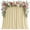 Beige, variant on VGMiu Backdrop Curtain for Wedding Parties Blue 10 x 8FT Photo Polyester Backdrop Drapes for Wedding Photoshoot Baby Shower Birthday 2 Panels 5 x 8FT