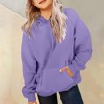 thumbnail image 2 of Towmus Hoodies for Girls 2025 Fall Trendy Plus Size Hooded Sweatshirt Athletic Jacket Lightweight Workout Sweatshirts Coats 1-14 Years, 2 of 8