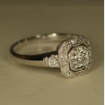 thumbnail image 2 of 2.00Ct Round Cut Lab Created Diamond Engagement Ring 14K White Gold Plated Silver, 2 of 4