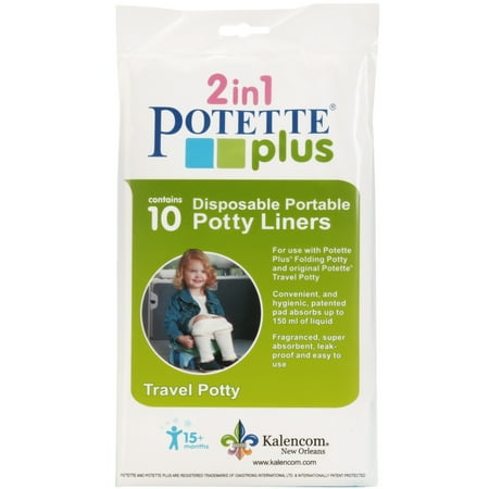 Potette Plus Liners - 10 Pack