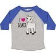 thumbnail image 3 of Inktastic I Love Goats Cute Goat Boys or Girls Toddler T-Shirt, 3 of 5