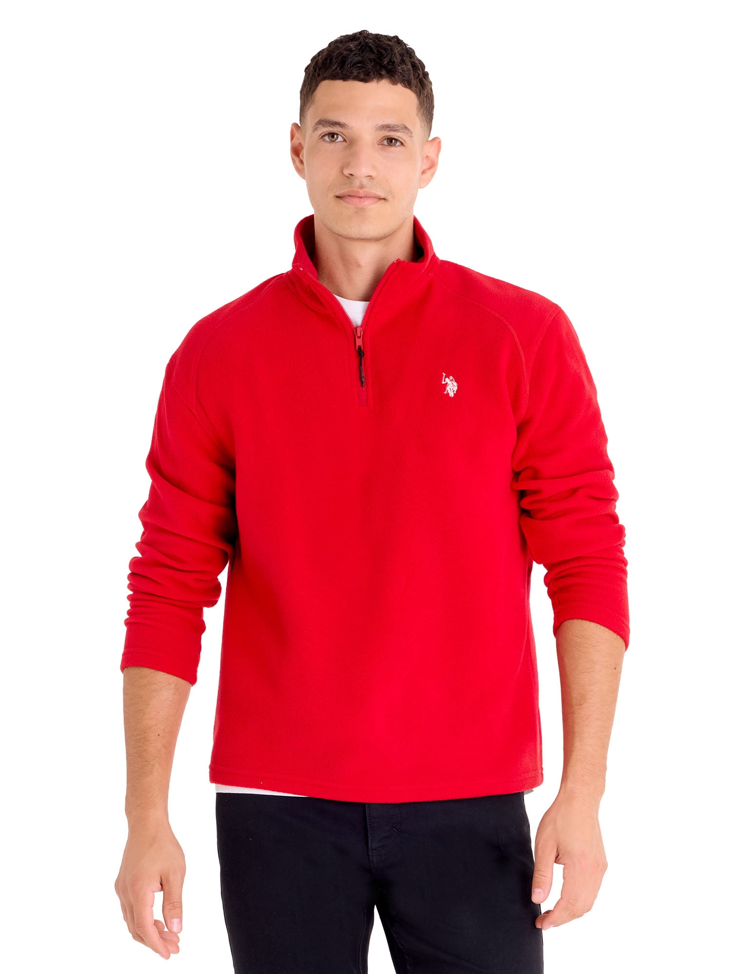 U.S. Polo Assn. Men's Polar Fleece Quarter Zip
