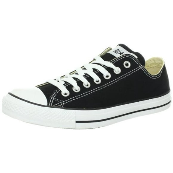 Converse Unisex Chuck Taylor All Star Low Top Black/White Sneakers - 12.5 B(M) US Women / 10.5 D(M) US Men