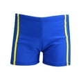 thumbnail image 1 of Hiiyo Little Boys Quick Dry Swimming Trunks with Compression Liner Swimwear, 1-Piece, 1 of 6