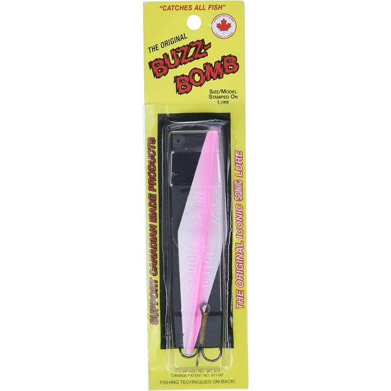 Buzz Bomb 4in Pearl Pink