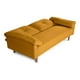 thumbnail image 4 of Sofá Cama de Lino Makora Modelo Mandela Mostaza, 4 of 8