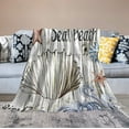 thumbnail image 6 of Shell Seal Baech Marine Invertebrates Starfish Board Pattern Flannel Fleece Throw Blanket Novelty Decorations Air Conditioning Blankets for Couch Sofa Living Room Camping 60"x80", 6 of 6