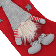 thumbnail image 6 of Magshion 4 pack 3D Christmas Stockings with Whimsical 3D Santa Characters, Classic Red and Grey Fireplace Hanging for Family Holiday Xmas Party Decorations, 6 of 9