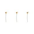 thumbnail image 4 of kurtrusly Wedding Decor With Simulated Calla - Choose Variety Of Colors And Styles With High 3D And Simulation Durable PU reddish yellow 3PCS, 4 of 6