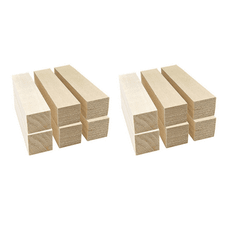 Basswood Carving Blocks,Wood Carving Blocks - Large Beginner's