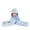 #2 Blue, variant on AOMPMSDX Animal Hooded Soft Children's Hooded Cloak Cartoon Baby Coral Kids Bath Towel