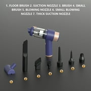 Dvkptbk Handheld Vacuum And Blower Rechargeable 7000pa Strong Suction Wet/Dry Car Vacuum Cleaner And Blower Buster Portable Car Vacuum Pet Hair Or Car Or Home