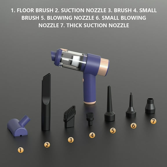 Clearance! YZEGDCH Bagless Vacuum Cleaner Self-Standing Cordless Stick Vacuum Rechargeable, Lightweight, and Versatile for Carpet, Hard Floor, Pet Hair