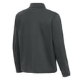 thumbnail image 3 of Men's Antigua Pewter Boston Bruins Twist Quarter-Zip Pullover Jacket, 3 of 3