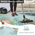 thumbnail image 5 of Blue Coastal Outdoor Rug for Patio/Deck/Porch, Non-Slip Large Area Rug 5 x 8 Ft, Summer Nautical Beach Coral Starfish Indoor Outdoor Rugs Washable Area Rugs, Reversible Camping Rug Carpet Runner, 5 of 8