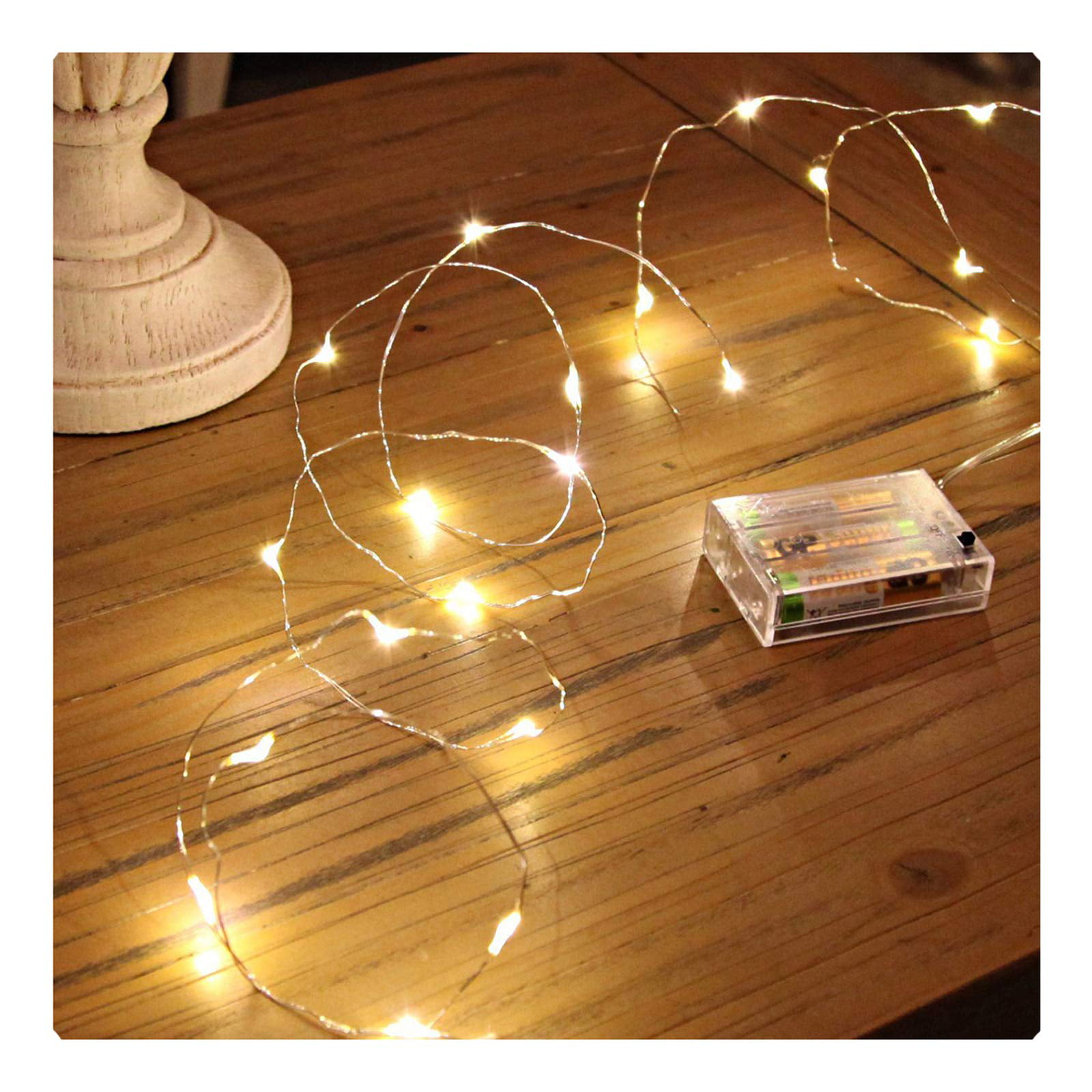 Sanniu Led String Lights, Mini Battery Powered Copper Wire Starry Fairy