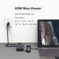 thumbnail image 6 of 65W 45W USB C Laptop Charger for Dell Latitude 5420 7420 5520 5530 7430 5430 7390 7370 5540 7440 5440 5320 XPS 13 Plus Chromebook 3100 3110 5190 Type-C AC Adapter Power Supply Cord, 6 of 7