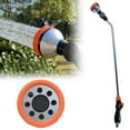thumbnail image 2 of RKZDSR Watering Wand, Alloy Garden Hose Wand With 8 Spray Patterns, 30-Inch Long Hose Nozzle Sprayer With Thumb Control, Ideal To Water Hanging Baskets And Shrubs, 2 of 9