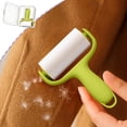 thumbnail image 6 of Mini Lint Roller with Replaceable Adhesive Tape, Compact Portable Pet Hair Remover Brush for Clothes, Furniture & Travel, Sticky Roller for Quick Clean & Daily Household Use, 4*3*2in, Green, 6 of 7