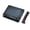 Black, variant on JUANCHENG Heavy Duty Waterproof Forklift Cover with Tie Ropes Black and Clear 135x114 Black