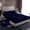 Blue, variant on Manfei Red Blue Neon Light Twin Sheet Sets 3pcs, Geometric Minimalist Twin Fitted Sheet, Black Flat Sheet, Microfiber Bedroom Decor