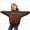 A108-Brown, variant on Girls Hoodies Casual Long Sleeve Warm Pullover Tops Baggy Fashion Cute Streetwear Sweatshirts with Pockets,6-12 Months 12-24 Months 2t 3t 4t 5t 6t 7t 8t 9t Children Brown 8-9 Years