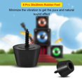 thumbnail image 1 of Kozecal Black Speaker Rubber Feet, Rubber Feet, For HiFi Speaker Car Subwoofer, 1 of 8