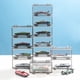 thumbnail image 3 of Caja organizadora de modelos de autos ensamblados transparente Caja de almacenamiento de modelos de autos de juguete Matchbox Caja de exhibición boutique, 3 of 4