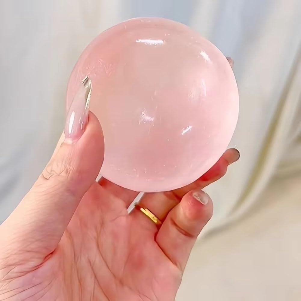 Coconut Oil Stress Ball, Coconut Oil Squishy Ball Clear, Slow Rising Squishy, Soft and Non-Sticky