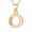 O, variant on Fiaya Women Dainty Letter Charm Pendant Necklace, Zirconia Diamond Initial Necklace for Women, A-Z Alphabet Pendants for Jewelry Gifts (A)