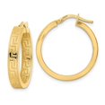 thumbnail image 1 of Quality Gold TF2069 14K Yellow Gold Polished Hoop Earrings, 1 of 1