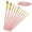 Pink PK, variant on Iumwxz stationary 10PCS Artist Watercolor Painting Brushes Brush Oil Acrylic Watercolor Painting Office supplies Blue wood Rollbacks on Essentials
