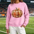 thumbnail image 7 of LIZUOJUN Oversized Crewneck Sweatshirt for Women Football Pumpkin Graphic Pullover Long Sleeve Casual Game Day Outfits for Women Fall Halloween Soft XL, 7 of 7