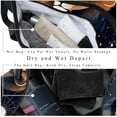 thumbnail image 4 of Leo Travel Bag Sports Bag Large Capacity Interior Zipper Pocket Dance Bag for Men and Women - Size 17.7 Inches, 4 of 6