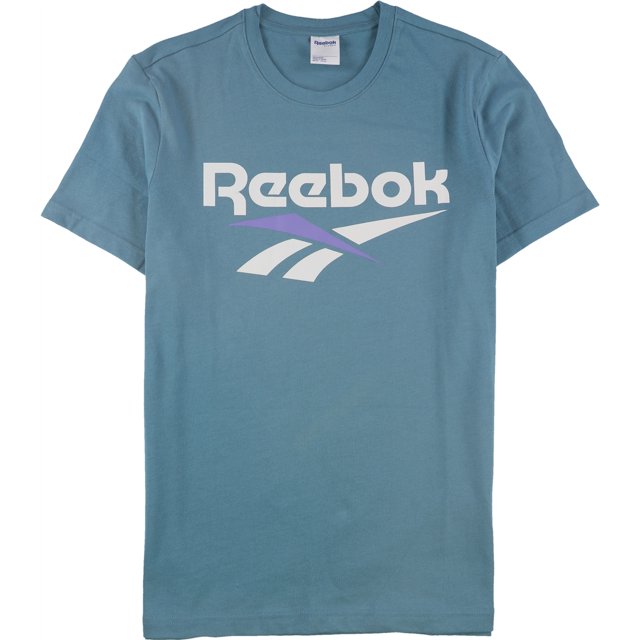 Reebok Classics Vector Logo Graphic Camiseta para Hombre, Azul, XX-Large