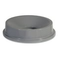 thumbnail image 2 of Rubbermaid Commercial Round Brute Funnel Top Receptacle 22 3/8 x 5 Gray 3543GRA, 2 of 2