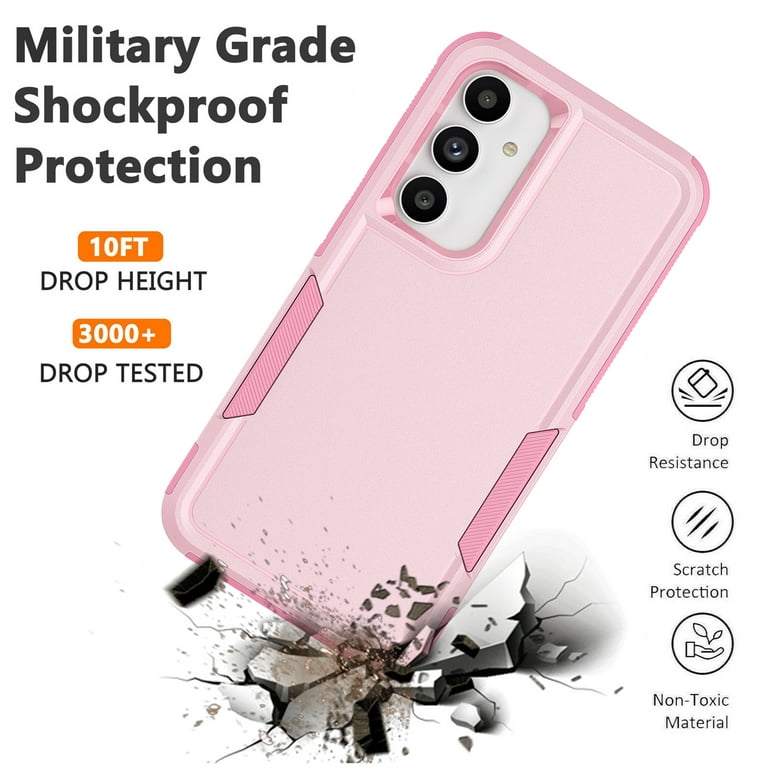 for Samsung Galaxy S23 FE 5G Case with Screen Protector, Military Grade  Rugged Shockproof Heavy Duty Galaxy S23 FE Protective Cover for Samsung S23  FE