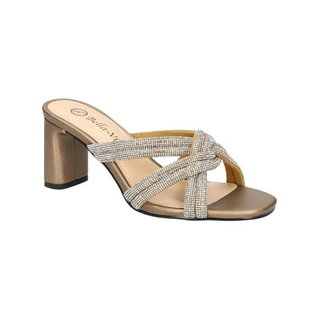 

Bella Vita Womens Carmen Faux Suede Embellished Heels