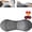 Grey, variant on Spine Triple Fusion Back Massager with Heat and Vibration, 3-in-1 Ergonomic Lumbar Support Pillow with Adjustable Compression for Home and Office Use