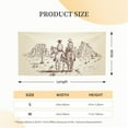 thumbnail image 5 of Picia Two Cowboys Riding Horses In The Desert Pattern Party Banner, Festive Decoration, Holiday Banner, Celebration Decor, Event Banner, Reusable Party Banner-Medium, 5 of 8