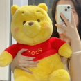 thumbnail image 1 of Muñeco de peluche de Pooh, oso Winnie de gran tamaño, y esponjoso supersuave, regalo para niños, 48cm, 1 of 5